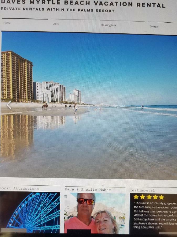 The Palms Resort-Oceanfront Myrtle Beach Eksteriør bilde